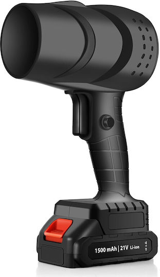 Suflantă Multifuncțională Portabilă Alista Home Încărcare Auto Grătar Auto Îndepărtare Prafului Frunzelor 1500 Mah 25000 Rpm Viteză 2 Baterii Li Încărcător Neagră