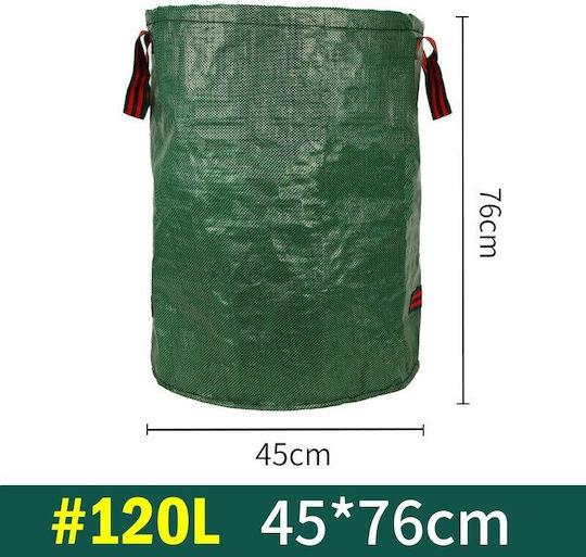 Sac De Recoltare Frunze Alista Home Sac De Grădină Coș Sac De Depozitare Frunze 45 X 76 Cm 120 L Verde