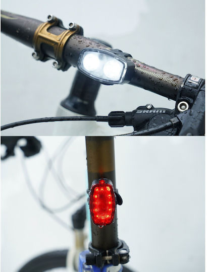 Alista Home 125130 Lumină Reîncărcabilă Pentru Bicicletă Partea Din Față