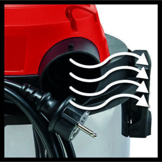 Einhell Tc-vc 1820 Σκούπα Υγρών / Στερεών 1200W με Πλαστικό Κάδο 20lt Ασημί