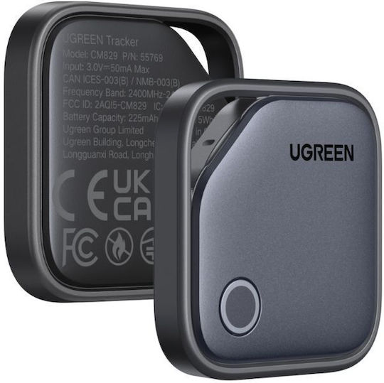 Ugreen SmartTag CM829 Samsung Find Gray with Smartphone Tracking