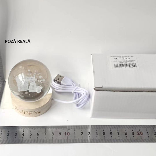 Weihnachts Beleuchtete Dekorative Batterie Lampe 3x3cm