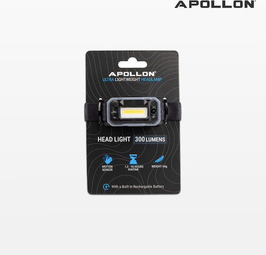 Apollon Фенер За Глава LED С Максимална Яркост 300lm