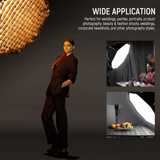 Neewer Softbox Kit 120εκ.