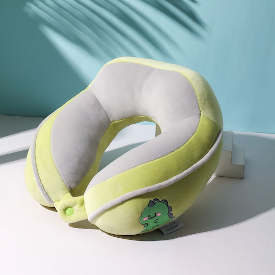 Alista Home Travel Pillow Cotton Made Green