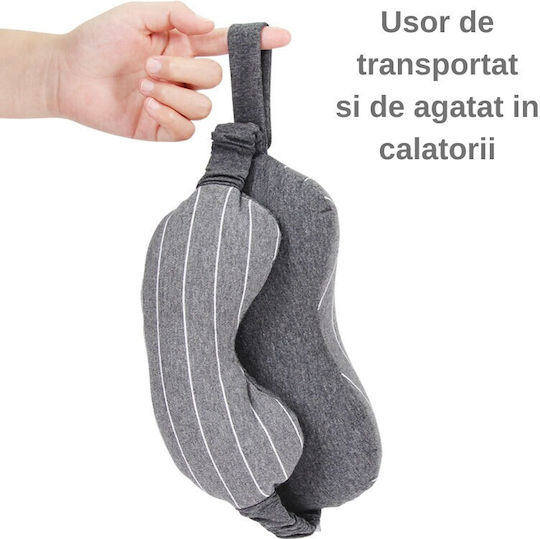 Alista Home Masca De Somn Din Spumă De Memorie Gri