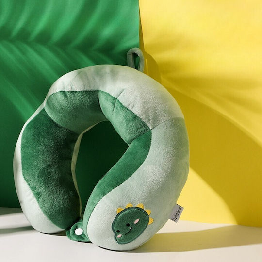 Alista Home Travel Pillow Cotton Made Green