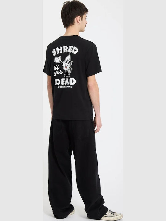 Stone T-shirt Μαύρη