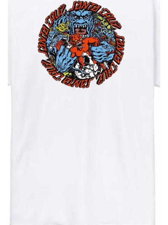 Roskopp T-shirt White SCA-TEE-13299