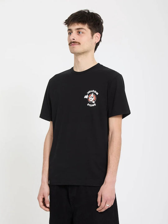Stone T-shirt Μαύρη