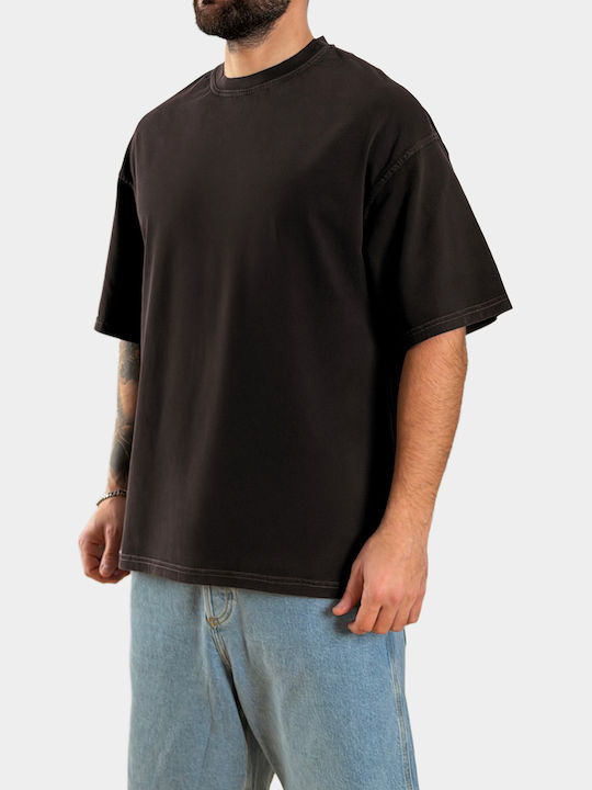 T-shirt Μαύρο