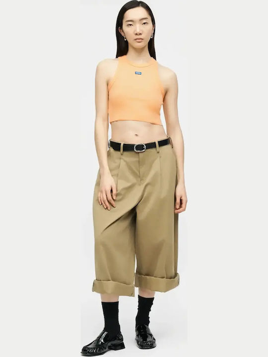 Bluza Damă Bumbac Portocalie
