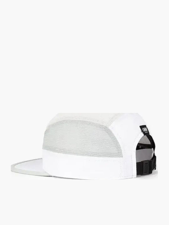 Ciele Gocap Field Iconic Bar Unisex Καπέλο Recycled Polyester White Light Grey U-2-ca-0060-wh004
