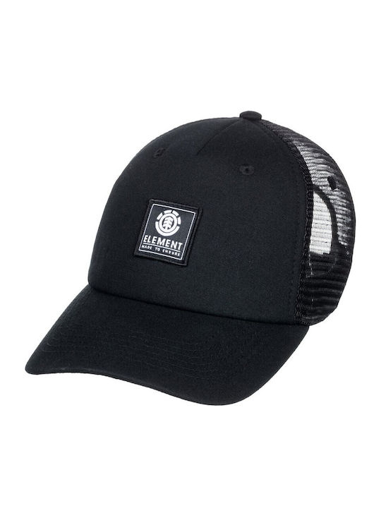 Element Elyha00248 Icon Mesh Cap Fbk All Black Джокей Черен