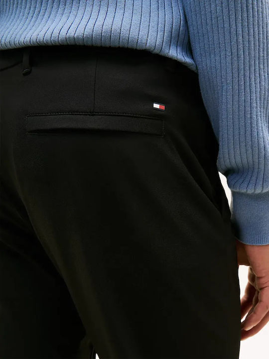 Chino Trousers in Straight Leg Black