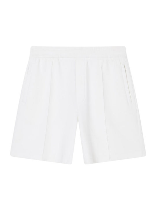 Men's White Bermuda Shorts