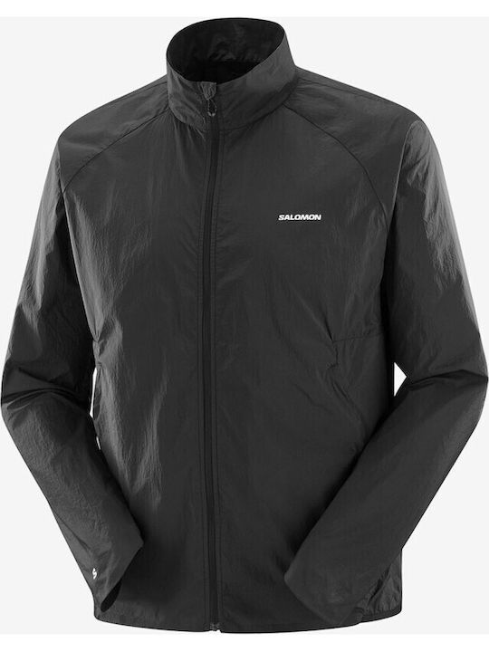 Herren Bomber Wasserdicht und Winddicht Schwarz