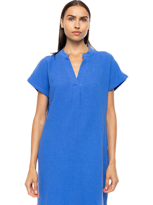 Pink Label Women's Beach Dress Blue