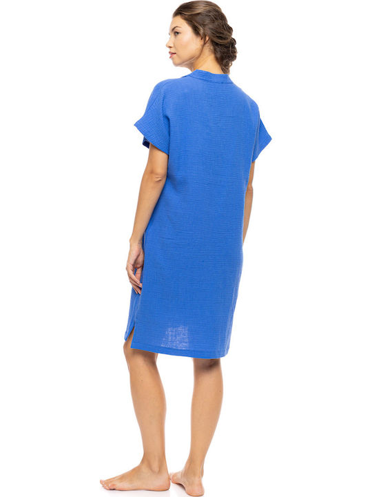 Pink Label Women's Beach Dress Blue