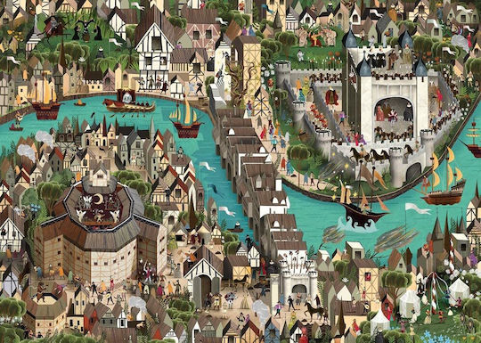 The World Of Shakespeare: 1000-piece Jigsaw Puzzle 2019 Puzzle 2D 1000pcs