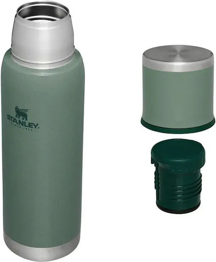Stanley Adventure Μπουκάλι Θερμός Ανοξείδωτο BPA Free 1lt Hammertone Green