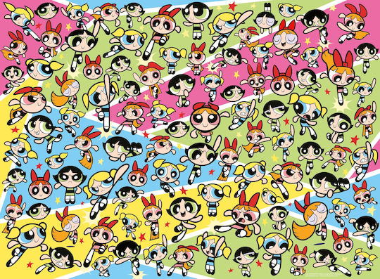 Powerpuff Girls Puzzle 2D 500pcs