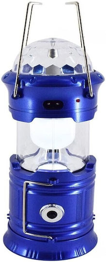Alista Home Lanternă LED Reîncărcabilă Pentru Camping Cu Lanternă 200 Lumen 1W Albastră