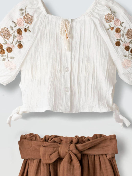 Комплект Лято 2бр White, Brown