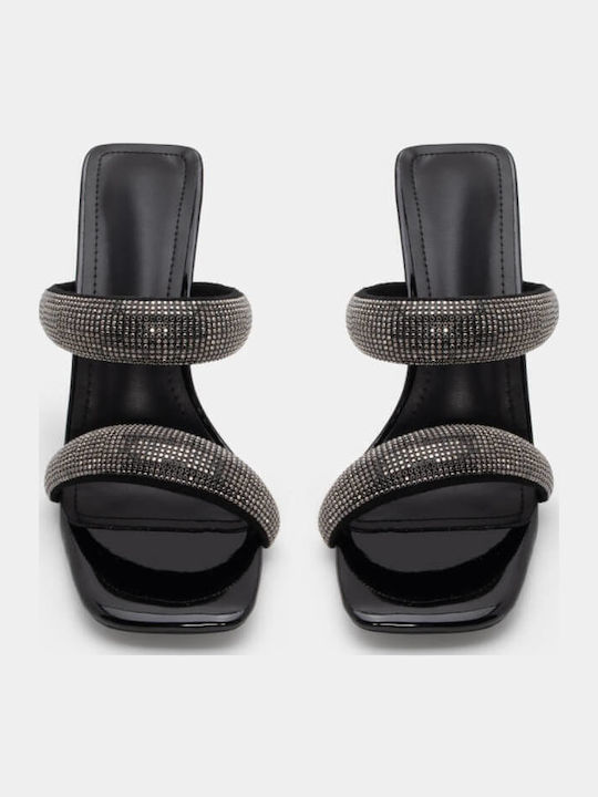Sandals with Strass Black