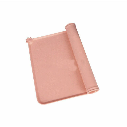 Alista Home Set De Măsuțe Din Silicon Pentru Câine 48.5cm Roz