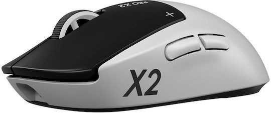 Logitech Pro X2 Superstrike Ασύρματο Laser Gaming Ποντίκι 44000 DPI Μαύρο