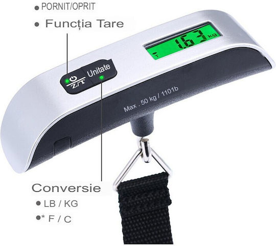 Alista Home Luggage Scale Black