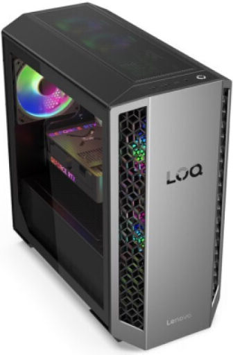 Lenovo LOQ Tower 26ADR10 Гейминг Настолен Компютър (Ryzen 7-8745HX/16GB DDR5/1TB SSD/GeForce RTX 5050/Без Операционна Система)