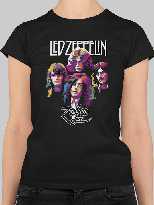 Led Zeppelin W T-shirt Black