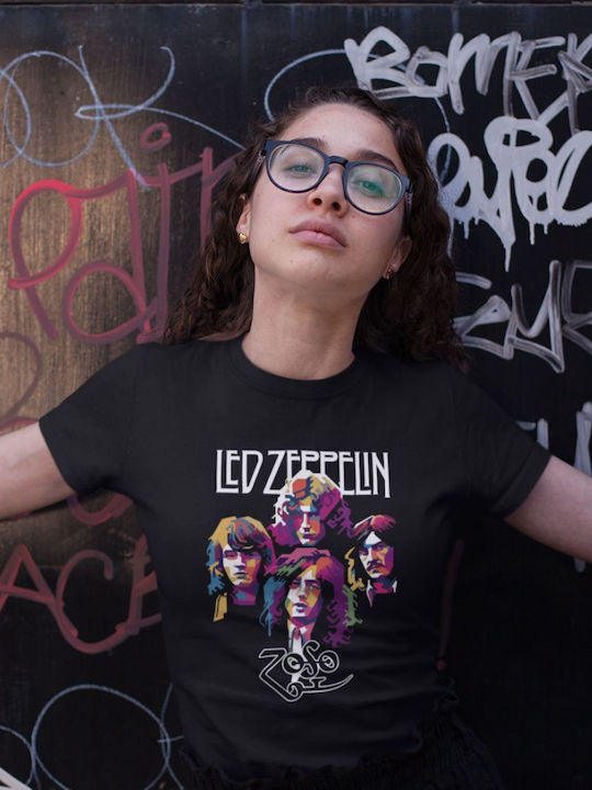 Led Zeppelin W T-shirt Black