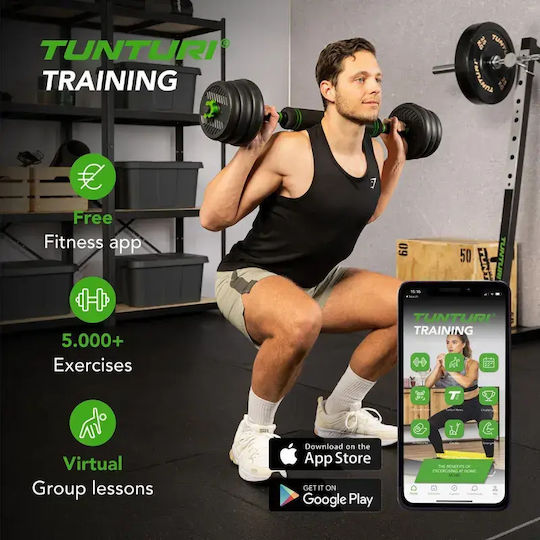 Tunturi Kettlebell Barbell Set 20 Kg