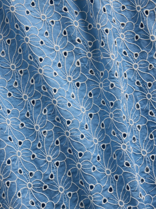 Fustă Maxi Cu Talie Înaltă Soft Cornflower Albastru