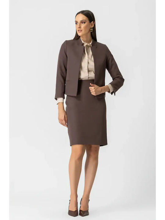 Chrisper Blazer Für Damen Braun