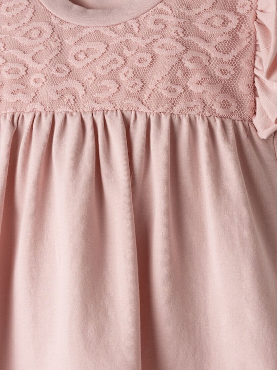 Set pentru copii cu colanți Vară 2buc Pink, White