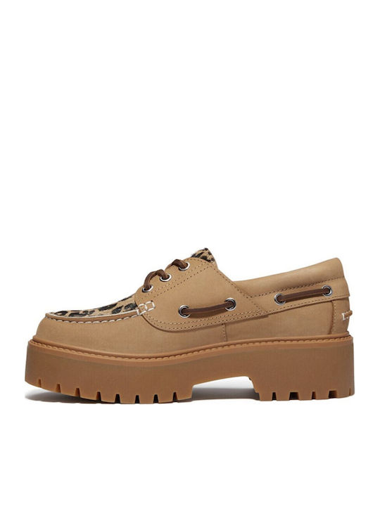 Street Γυναικεία Boat Shoes σε Γκρι Χρώμα