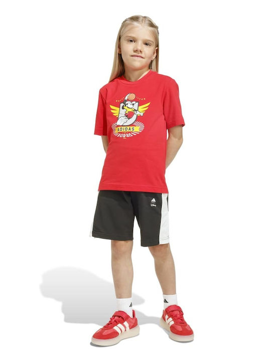 Kids' Set with Shorts Summer 2pcs White Disney Mickey Mouse