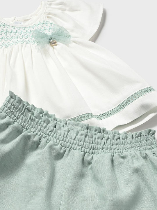 Kids' Set with Shorts Summer 2pcs Mint