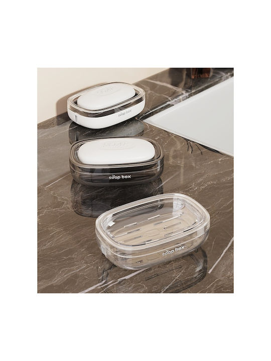 Alista Home Tisch Seifenschale Glas Transparent