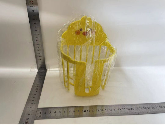 Alista Home Suport De Hârtie Montat Pe Perete Din Plastic Galben