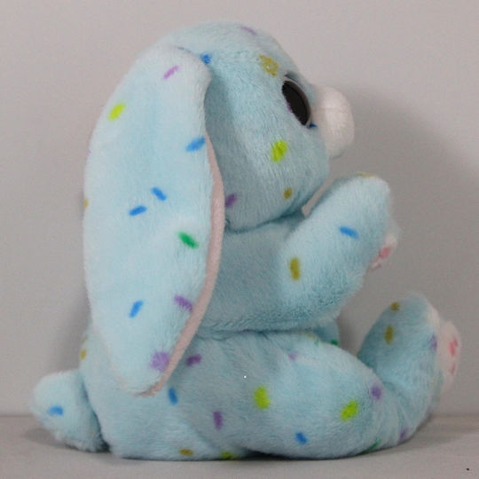 TY Plush Bunny Beannie Bellies Skippy The Blue Bunny Easter For 3+ Years 15 cm