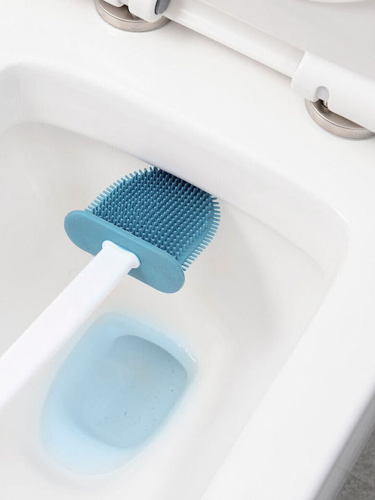 Alista Home Perie de Toaletă din Plastic Albastră