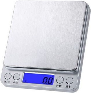 Alista Home Ψηφιακή Ζυγαριά Κουζίνας έως 3kg Γκρι