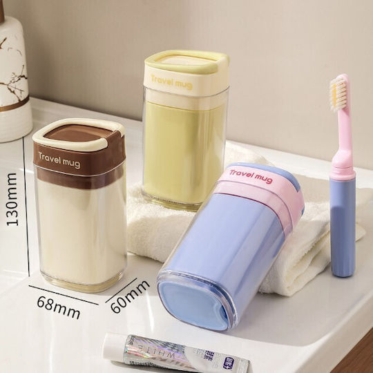 Alista Home Husă De Călătorie Pentru Periuță De Dinți Plastică Galbenă 4775277390098