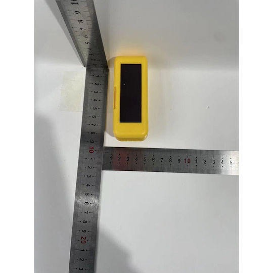 Mini Mașină de Sigilare a Pungilor cu Baterie Alista Home Sigilare Termică Spate Magnetică Portabilă 9.7x3 Cm Galbenă