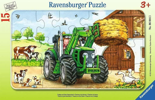 Παιδικό Puzzle Ζωολογικός Κήπος για 3+ Ετών 15pcs Ravensburger